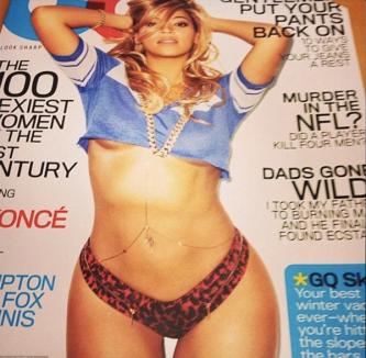 Beyonce, în bikini pe coperta unei reviste celebre
